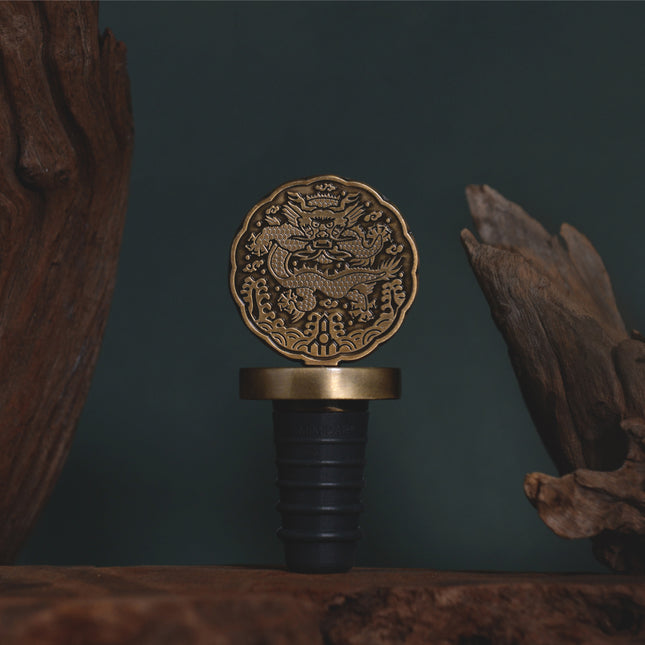 Bouchon de bouteille de vin à motif royal coréen (Dynastie Joseon)