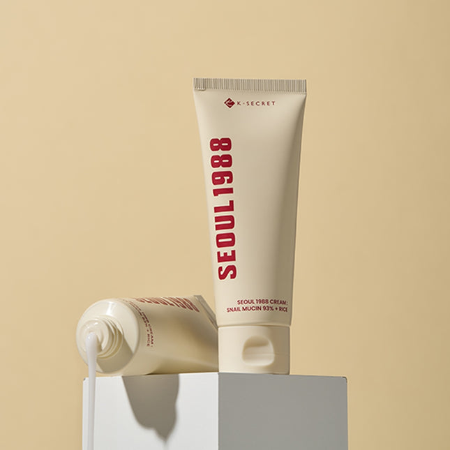 [ K-Secret ] Seoul 1988 - Crème Mucine d'escargot 97 % + Riz | 100 ml