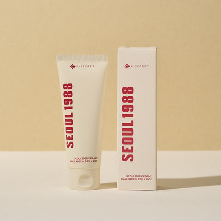[ K-Secret ] Seoul 1988 - Crème Mucine d'escargot 97 % + Riz | 100 ml