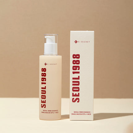 [ K-Secret ] Seoul 1988 - Sérum Mucine d'escargot 97 % + Riz | 100 ml