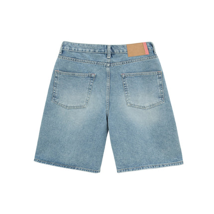 [Sélection K-Stars] KNEE LENGTH WIDE DENIM PANTS BLUE - Winter (aespa)