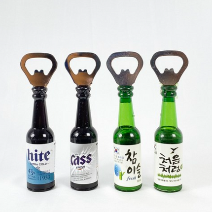 Mini décapsuleur magnet – bière & soju