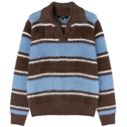 [Sélection K-Stars] Striped Collar Knit - Seulgi (Red Velvet)